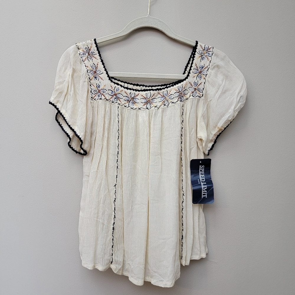 SPEED LIMIT BLOUSE SMALL